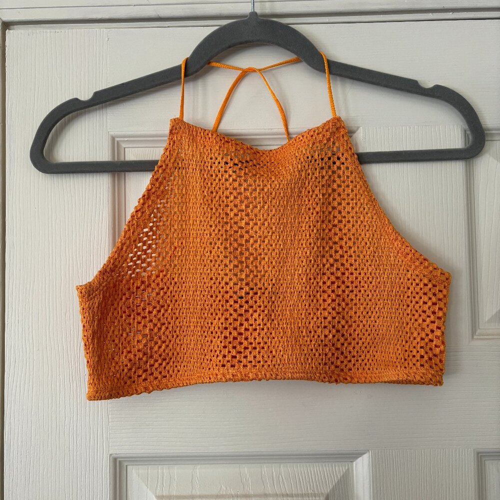 Zara Mesh Crop Size Small